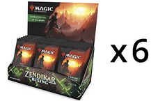 MTG Zendikar Rising SET Booster Box CASE (6 SET Boxes)